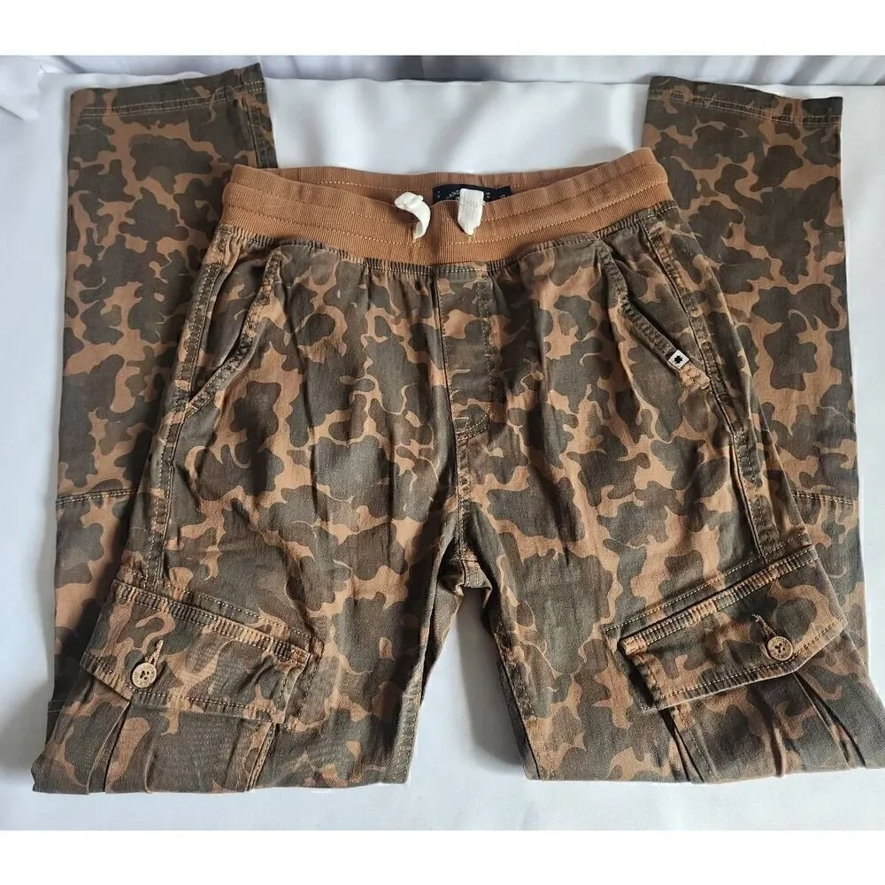 Lucky Brand Boys Cargo Pants Camouflage Size Large NWOT A9